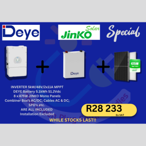 Deye Jinko 5Kw Special